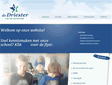 Tablet Screenshot of dedriester.nl